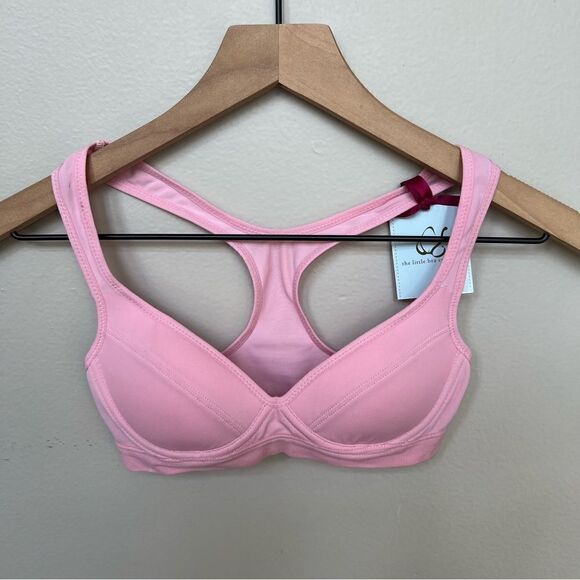 The Little Bra Company NWT Elizabeth Bra Size 28A Racerback Bra in Pink Petal - Picture 7 of 13